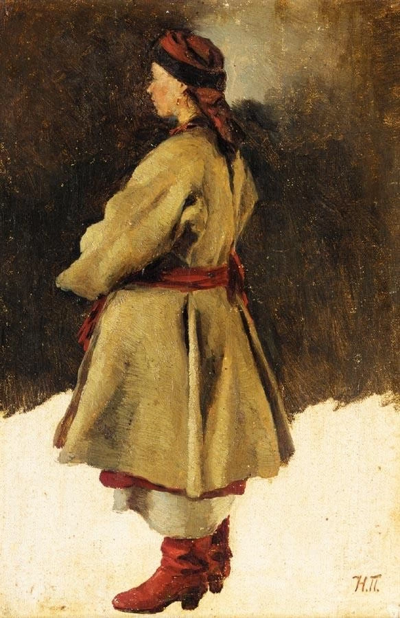 Studio di una giovane donna